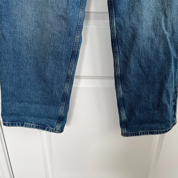 WRANGLER~ Mid-Rise Loose Straight Blue Jean / Size 6 - Picture 4 of 8